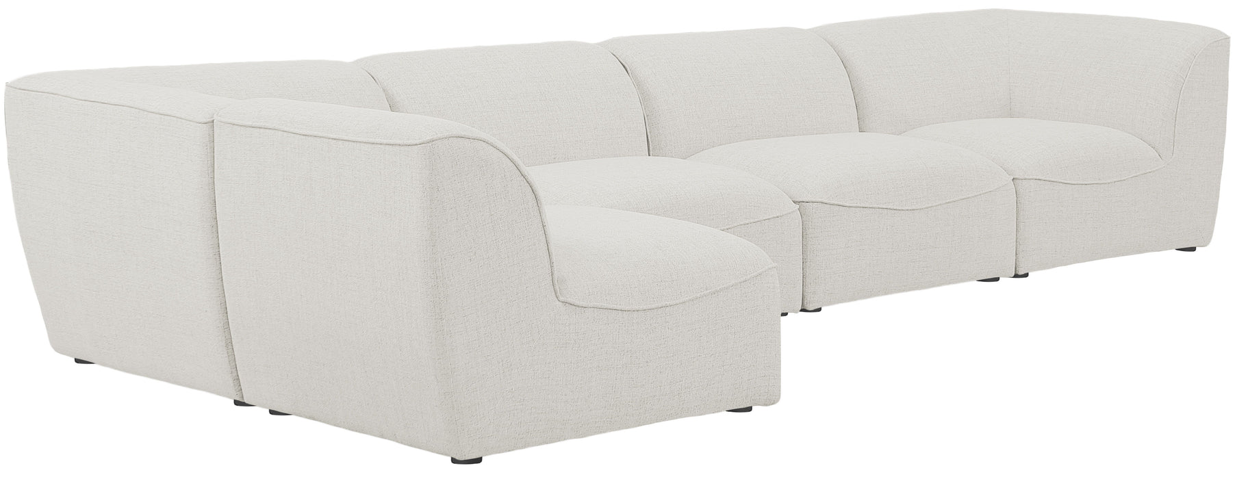 Miramar - Modular Sectional 5 Piece - Cream