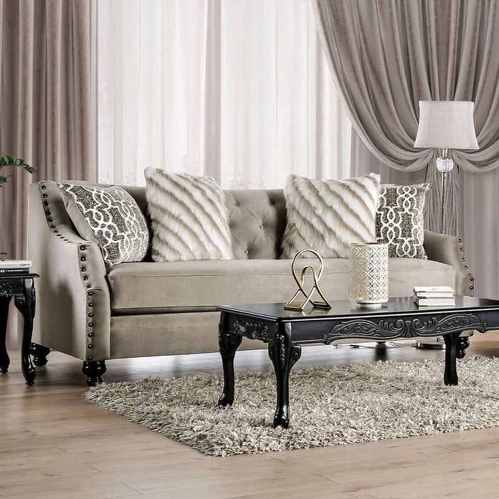 Ezrin - Sofa - Light Brown