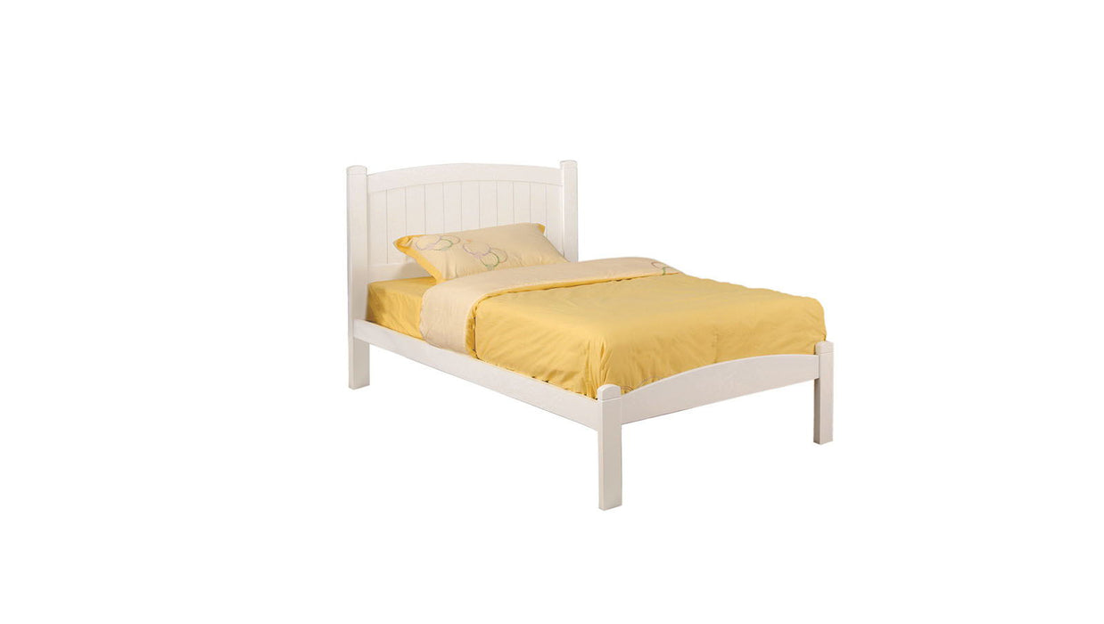 Caren - Twin Bed - White