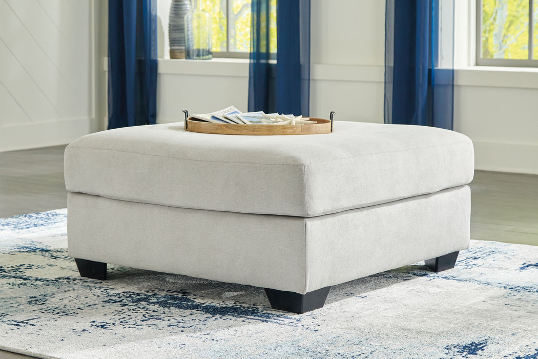 Lowder - Stone - Oversized Accent Ottoman