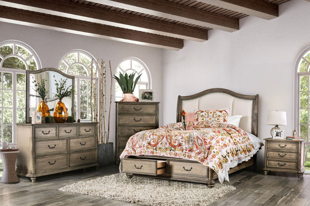 Belgrade I - Upholstered Storage Bed