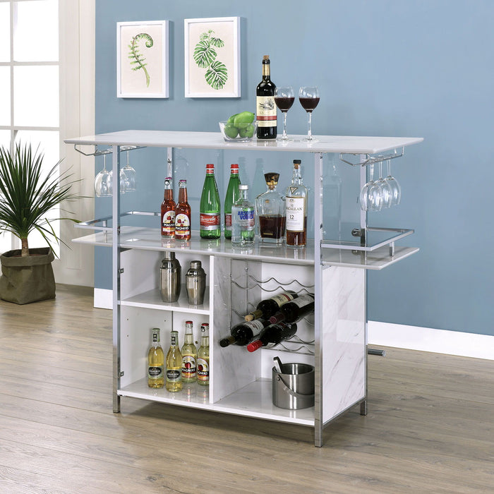 Rianna - Bar Table - White