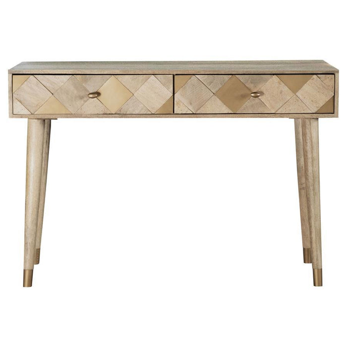 Alyssum - Rectangular Storage Console Table - Natural