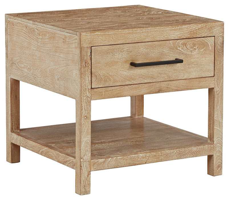 Belenburg - Brown - Square End Table