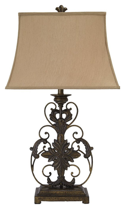 Sallee - Gold Finish - Poly Table Lamp