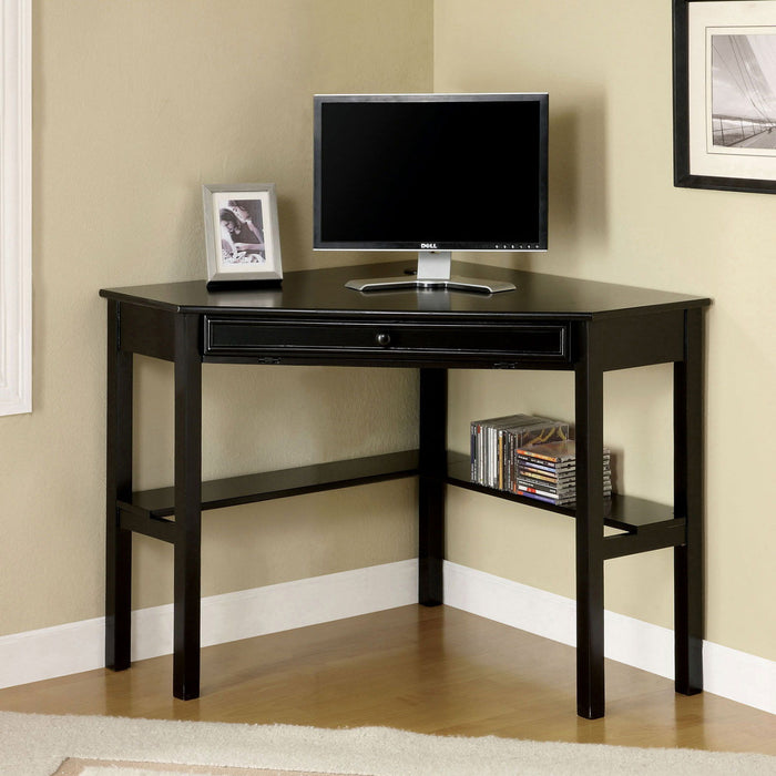 Porto - Corner Desk - Black